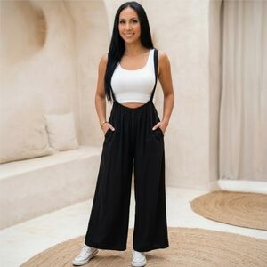ZENANA Suspender Pants